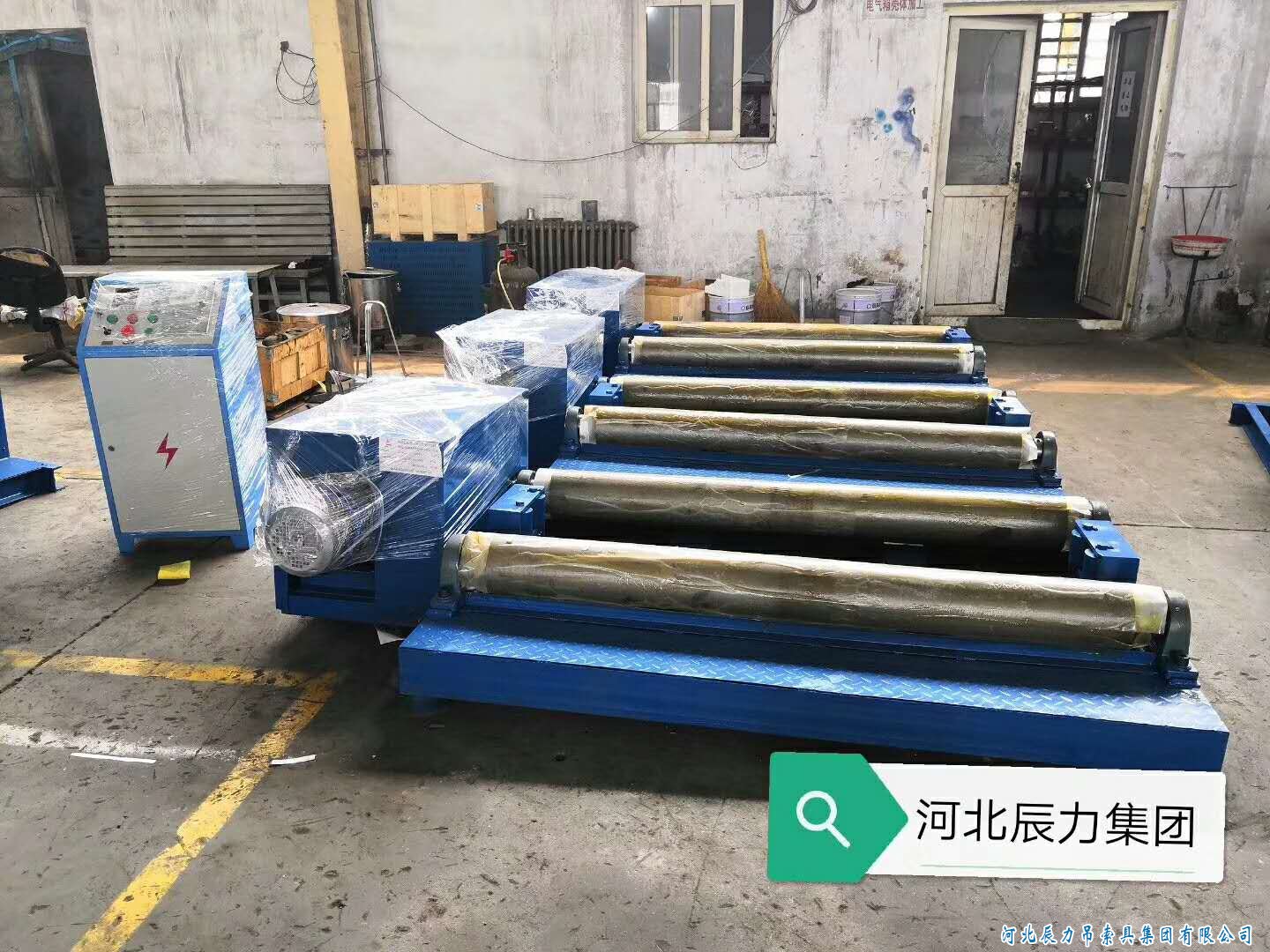 鋼絲繩纏放繩機(jī)器，鋼絲繩索具壓制機(jī)器，集體裝柜發(fā)貨